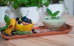 Kochen mit Anixe - Mediterrane Paprika mit Heidelbeeren