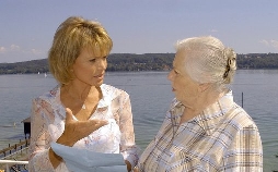Zwei am großen See