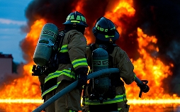 Hitzefest? Die Feuerwehrschule Würzburg