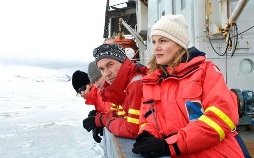 Sterne über dem Eis