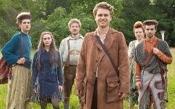 Sechse kommen durch die ganze Welt