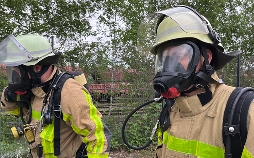 112: Feuerwehr im Einsatz
