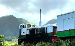 Mit dem Zug auf St. Kitts