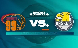 Basketball-Bundesliga Live: NINERS Chemnitz - EWE Baskets Oldenburg