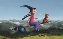 Für Hund und Katz ist auch noch Platz - Die Reise auf dem Hexenbesen