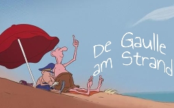 De Gaulle am Strand