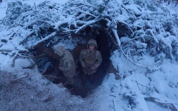Der Feind in den Wäldern - Ostfront Ukraine