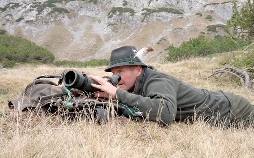 Wild auf Jagd im Gebirge - mit Gedanken von Leo Tuor