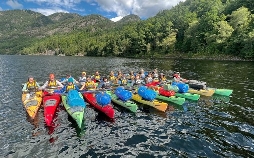 Das Camp in der Wildnis