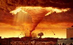 Wolkig mit Aussicht auf Fleischbällchen