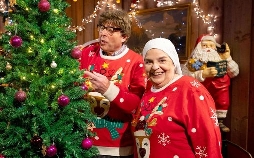 Weihnachten in der Comedy-Scheune