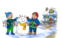 Weihnachten mit Caillou