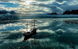 Vor der Küste von Spitzbergen - Mit dem Segelschiff durchs Nordpolarmeer