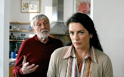 Glück auf halber Treppe