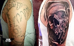 Horror Tattoos - Deutschland, wir retten Deine Haut