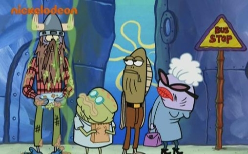 SpongeBob Schwammkopf 
 Liebe Wikinger