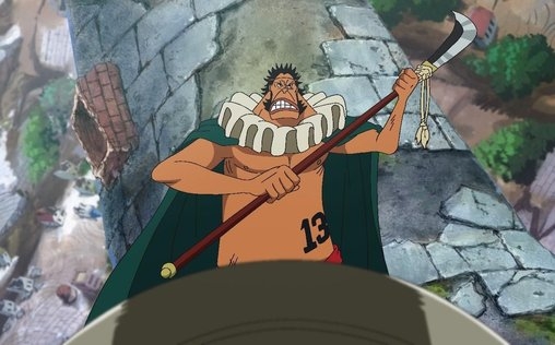 One Piece 
 Entscheidender Kampf gegen die Kommandanten - Der stolze Hajrudin!