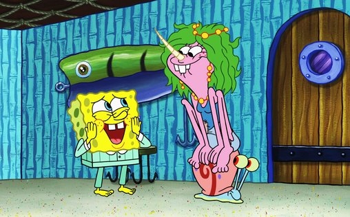 SpongeBob Schwammkopf 
 SpongeBobs Weihnachtsreise