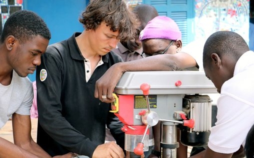 Mit Kompass und Köpfchen auf hoher See 
 Senegal, Dakar