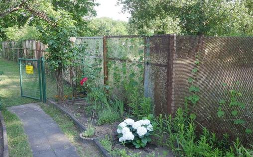 Stacheldraht und Gartenglück 
 Grenzgärten im Mauerstreifen