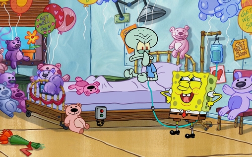 SpongeBob Schwammkopf 
 Hausallergie / SpongeBob wird ärztlich