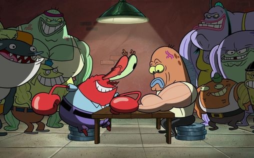 SpongeBob Schwammkopf 
 Handschuh des Grauens / Die Pause