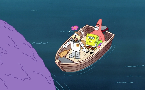 SpongeBob Schwammkopf 
 Es kam aus der Goo-Lagune