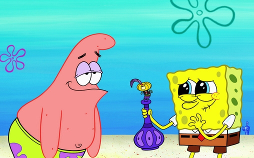 SpongeBob Schwammkopf 
 Flaschendrehen / Da ist ein Schwamm in meiner Suppe