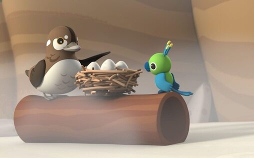 Die Oktonauten auf dem Festland 
 Die Kragenente