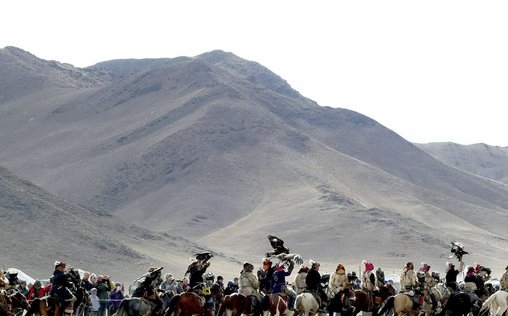 Die Adlerjäger in der Mongolei 
 