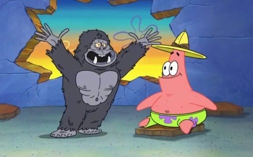 SpongeBob Schwammkopf 
 Curse of the WereDoodle / Gorilla Suit Day