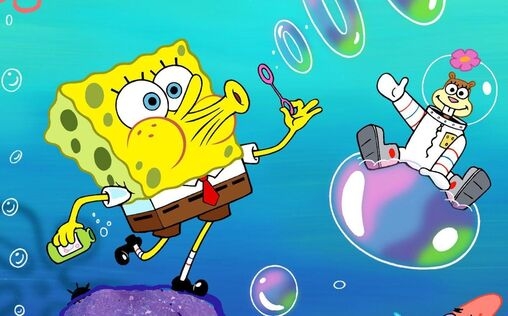 SpongeBob Schwammkopf 
 Seifenblasen / Der Riss in der Hose