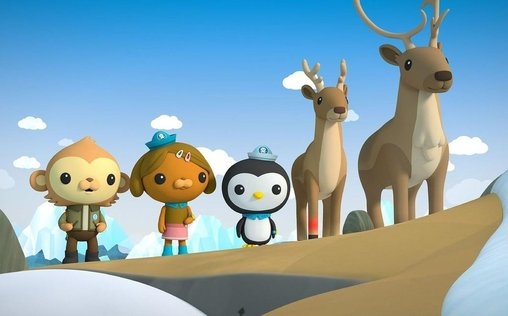 Die Oktonauten auf dem Festland 
 Das Abenteuer an der Skelettküste