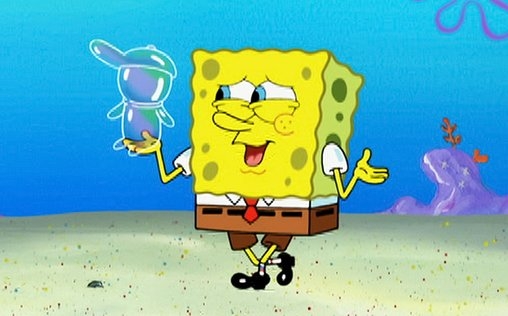 SpongeBob Schwammkopf 
 Die Kraboulette, die Bikini Bottom fraß / Seifig und durchtrieben