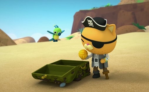 Die Oktonauten auf dem Festland 
 Die Sandkatze