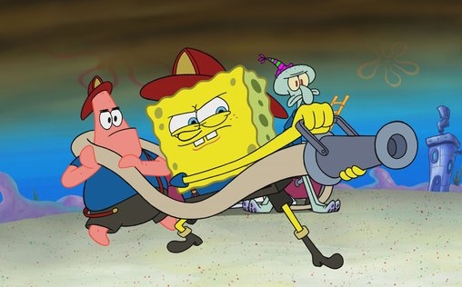SpongeBob Schwammkopf 
 Der Würstchen-Chef / Gefangen im Fahrstuhl